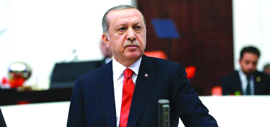 أردوغان: قوات غصن الزيتون ستواصل هجومها على امتداد الحدود التركية السورية