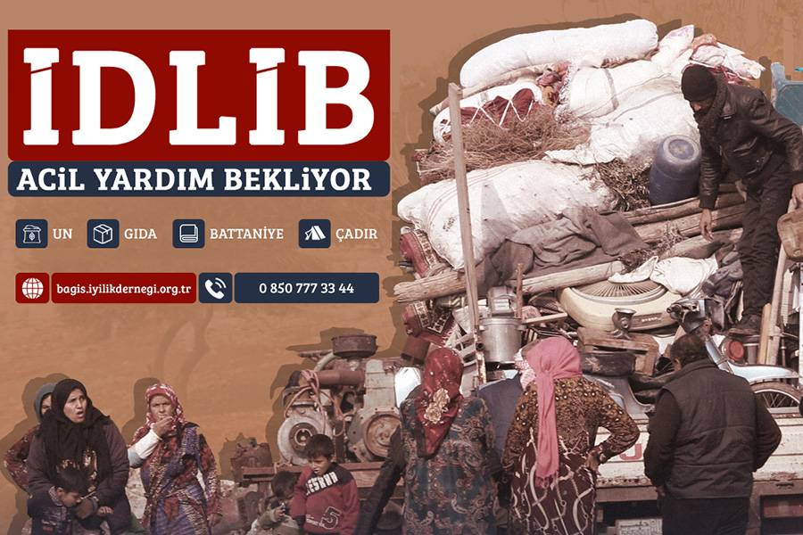 İdlib Acil Yardım Bekliyor