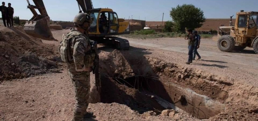 ABD, PKK ve PYD’nin Türkiye Sınırına Açtığı Hendekleri Doldurma Sürecini Denetliyor