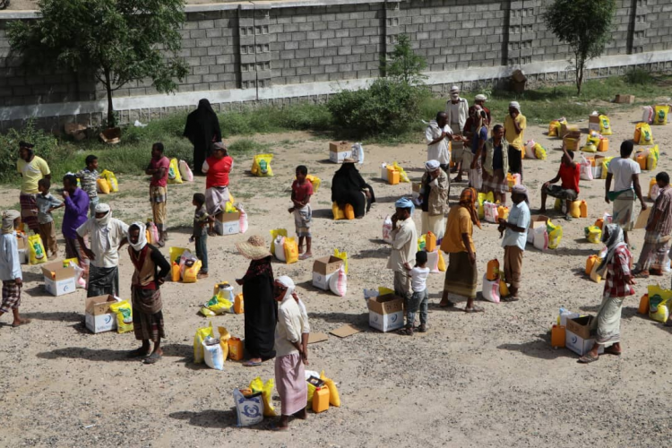 Yemenli 3 bin 570 Aileye Gıda Yardımlarınızı Ulaştırdık