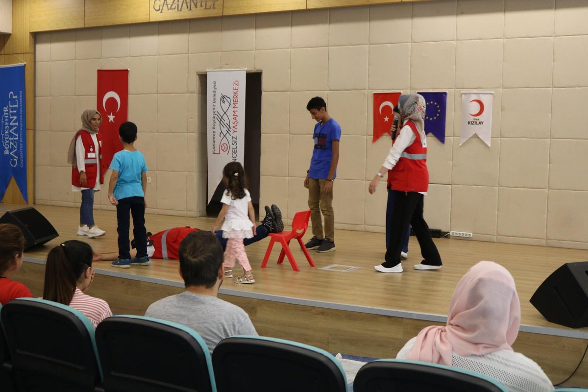 مركز الهلال الأحمر التركي المجتمعي في غازي عنتاب