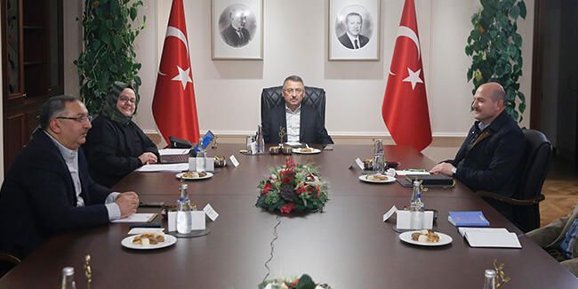 نائب أردوغان يترأس اجتماع تنسيقي لمكافحة كورونا